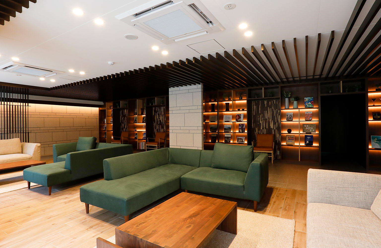 １階のラウンジ兼集会室