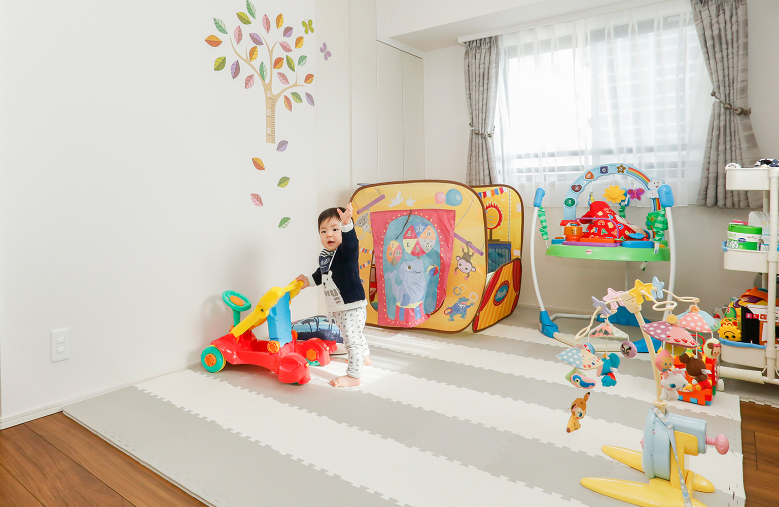 LDKの一部をキッズスペースとして利用