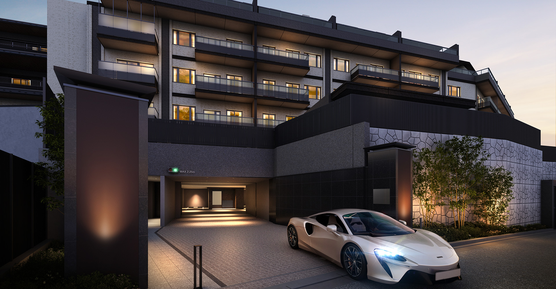 北側ゲート完成予想CG