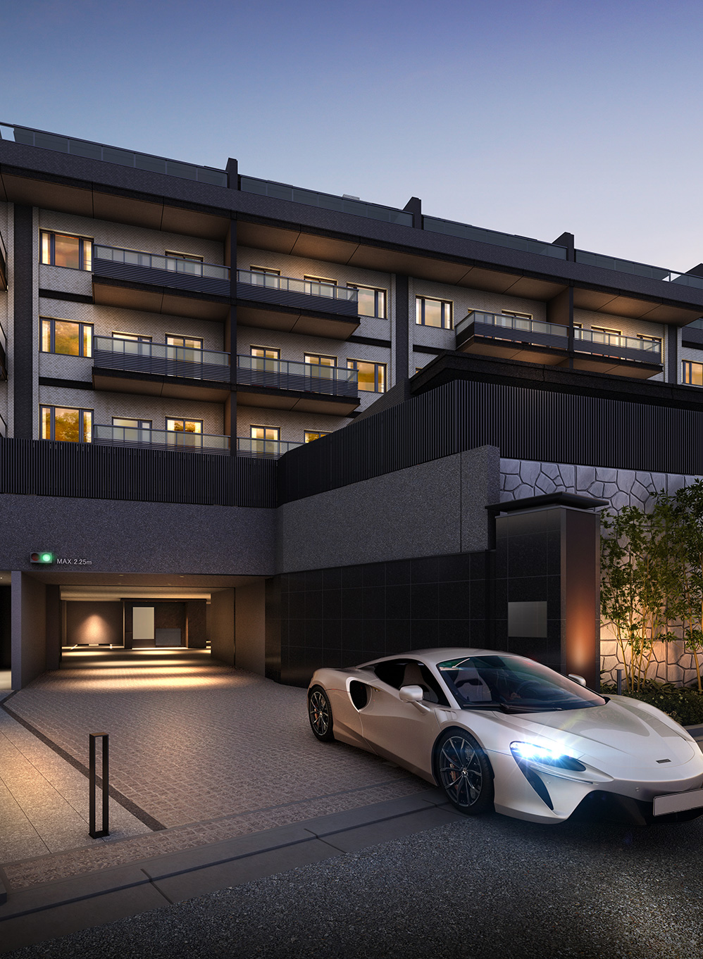 北側ゲート完成予想CG