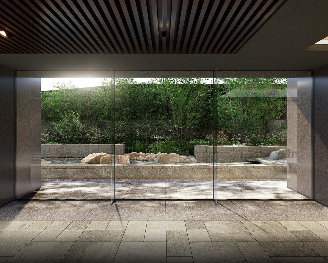 エントランスホール完成予想CG