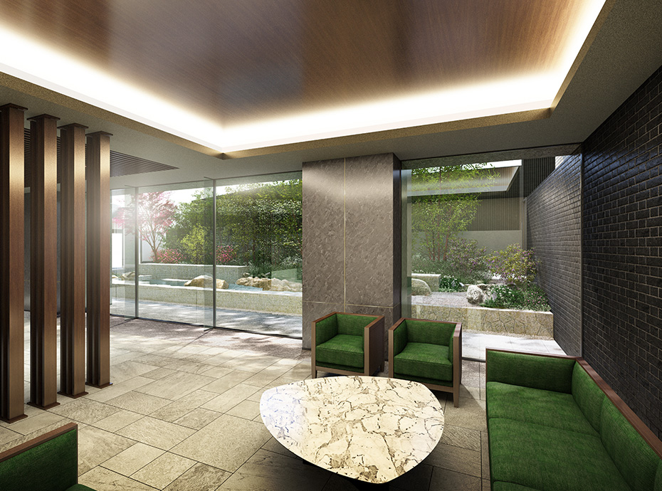 ラウンジ完成予想CG