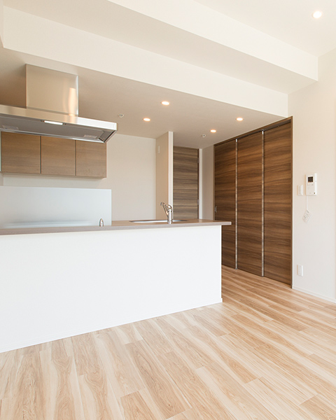 広々としたリビングダイニングキッチン