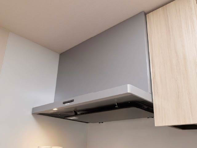 ホーロー整流板付レンジフード