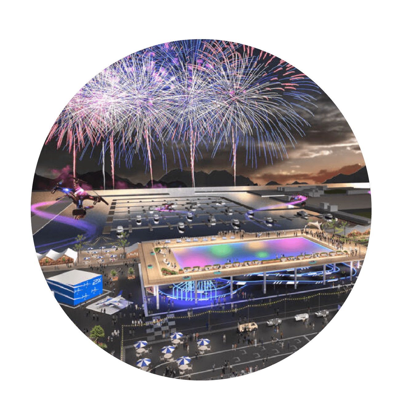 ひろしまモビリティワールド完成予想図