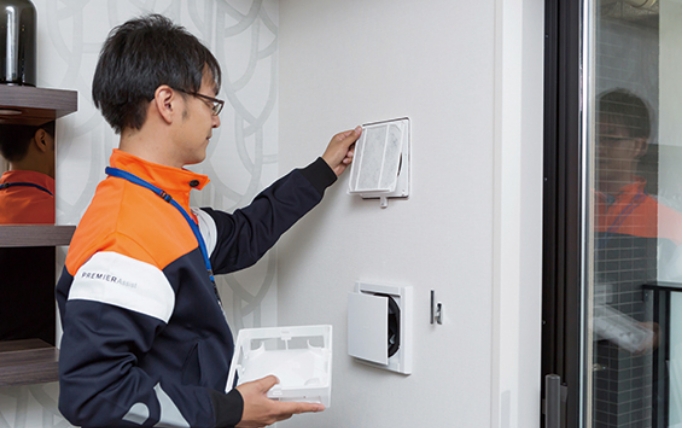 室内給気口が動かない