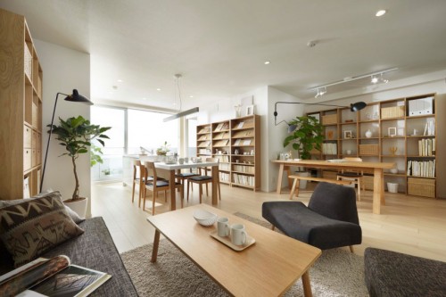 リビングダイニングとワークスペース