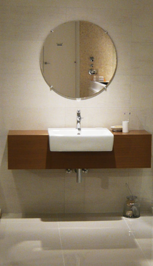 洗面化粧台のデザインを考える