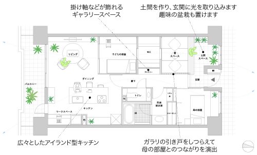 提案3 「土間を作ってみました」