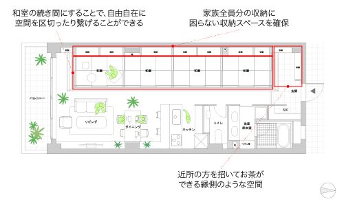 提案3「続き間のある和室」
