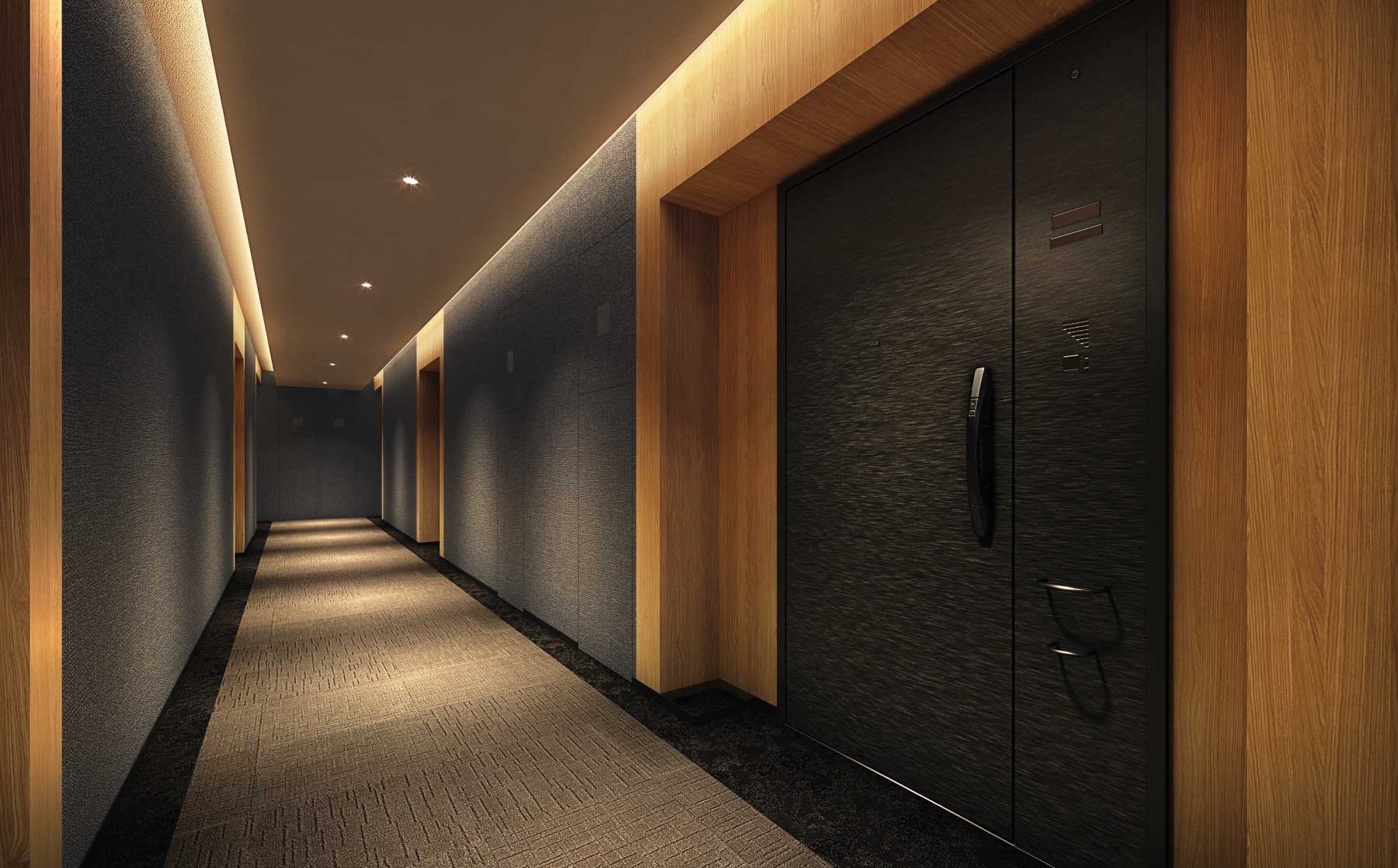 内廊下完成予想CG