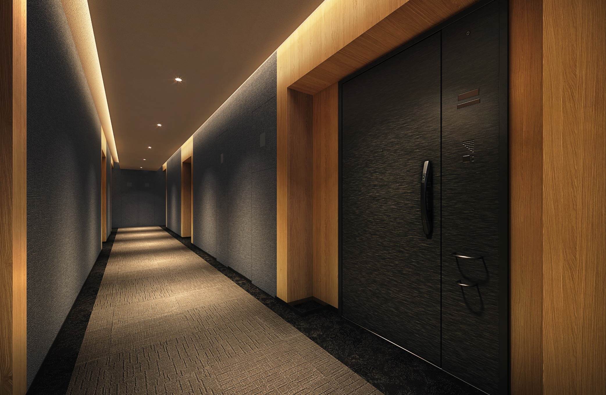 内廊下完成予想CG