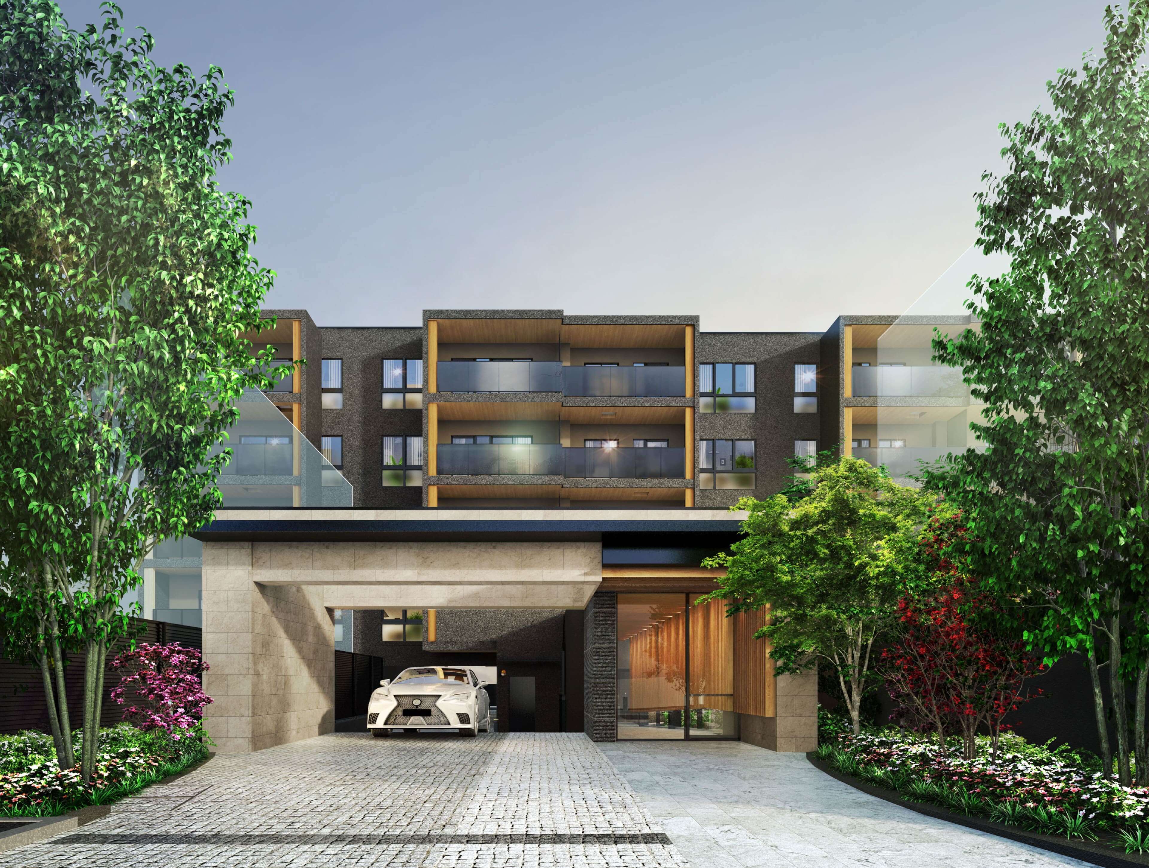 エントランス完成予想CG