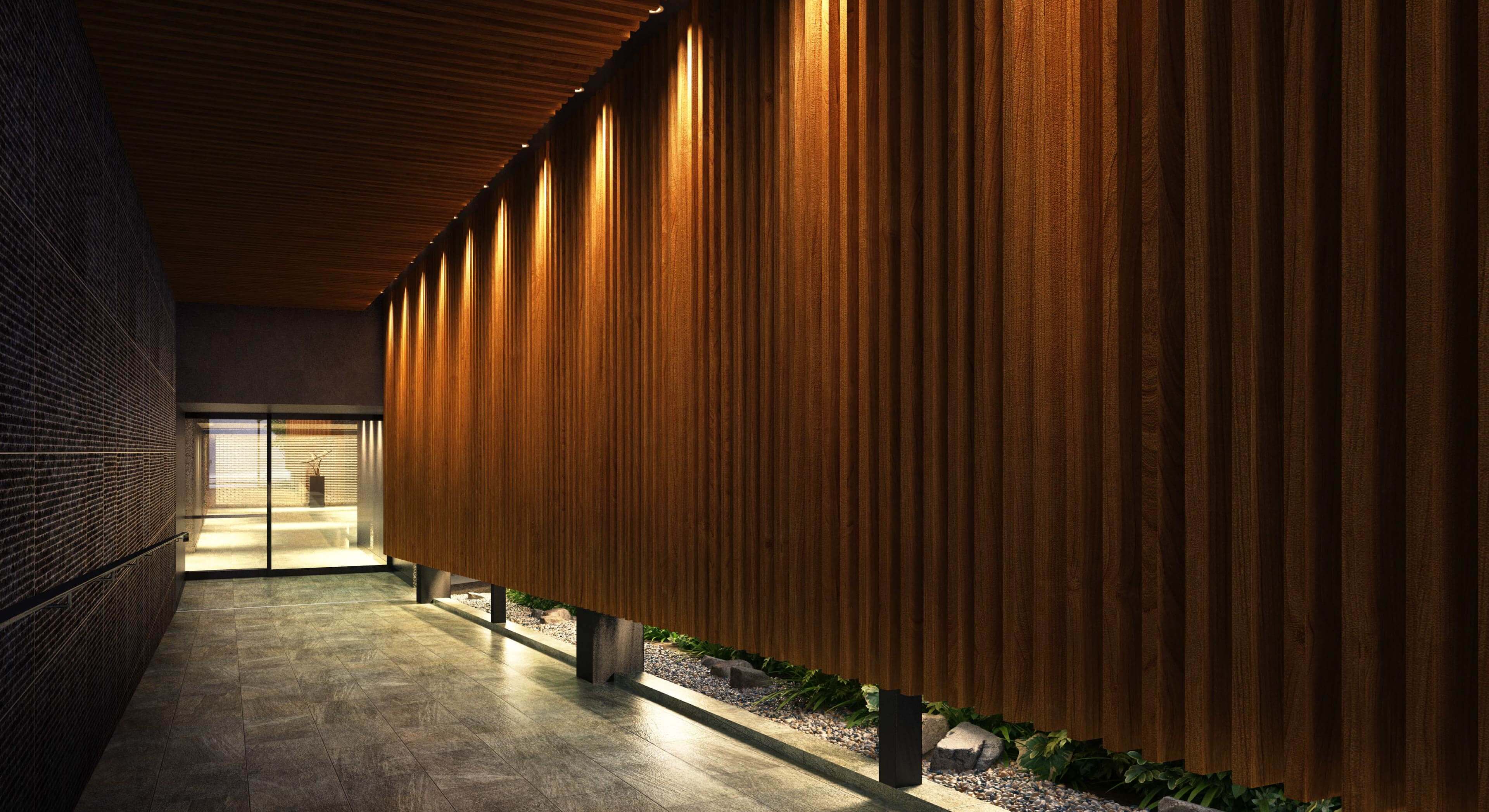 エントランスゲート完成予想CG