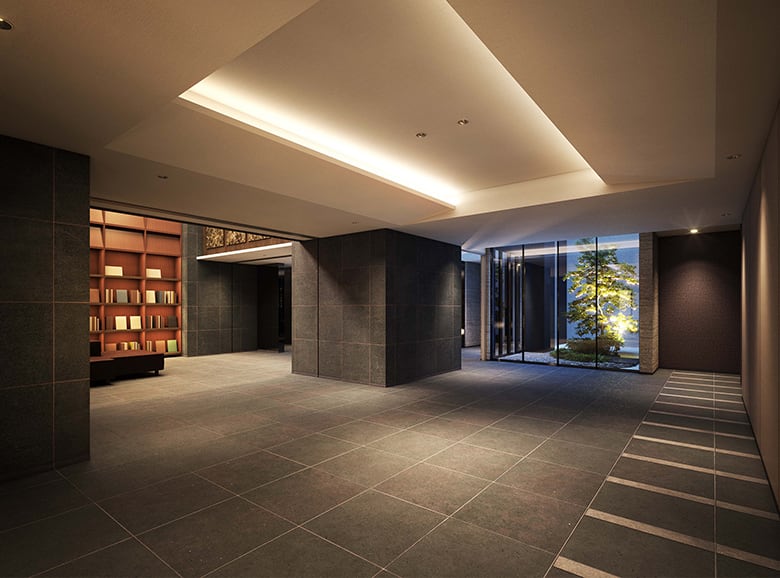 エントランスホール完成予想CG