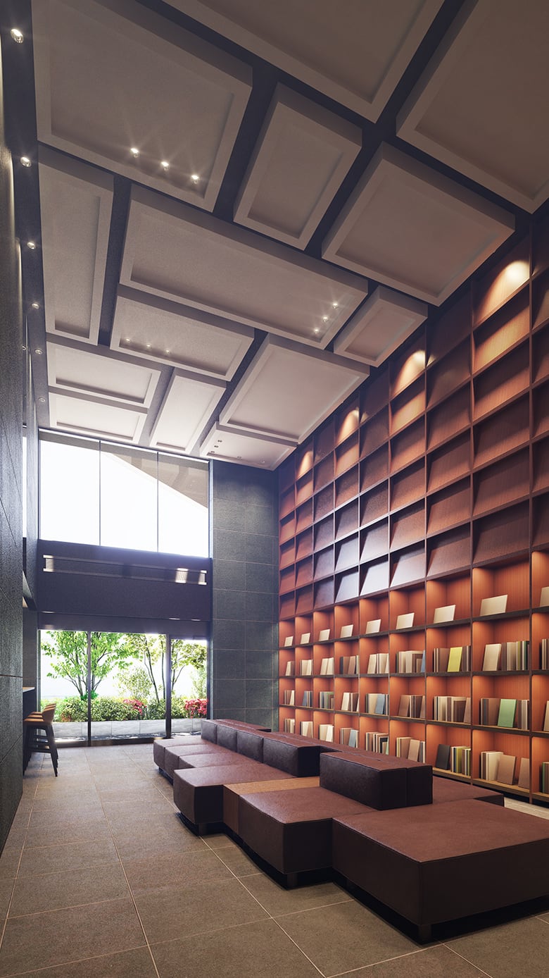 ラウンジ完成予想CG