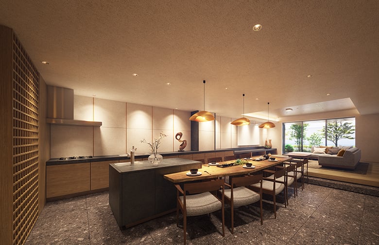 パーティールーム完成予想CG