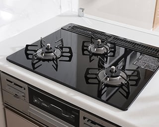 ガラストップコンロ