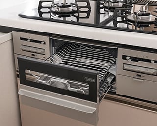 水無し両面グリル