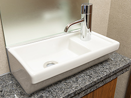 トイレ手洗いカウンター