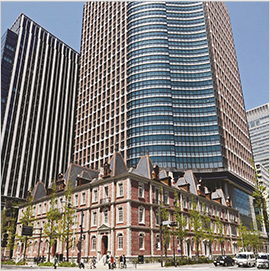丸の内を中核とし大手町と有楽町まで広げたまちづくり『丸の内パークビルディング』『三菱一号館美術館』