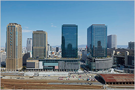 未来が生まれ、大阪が変わり、時代が動き出す『グランフロント大阪』