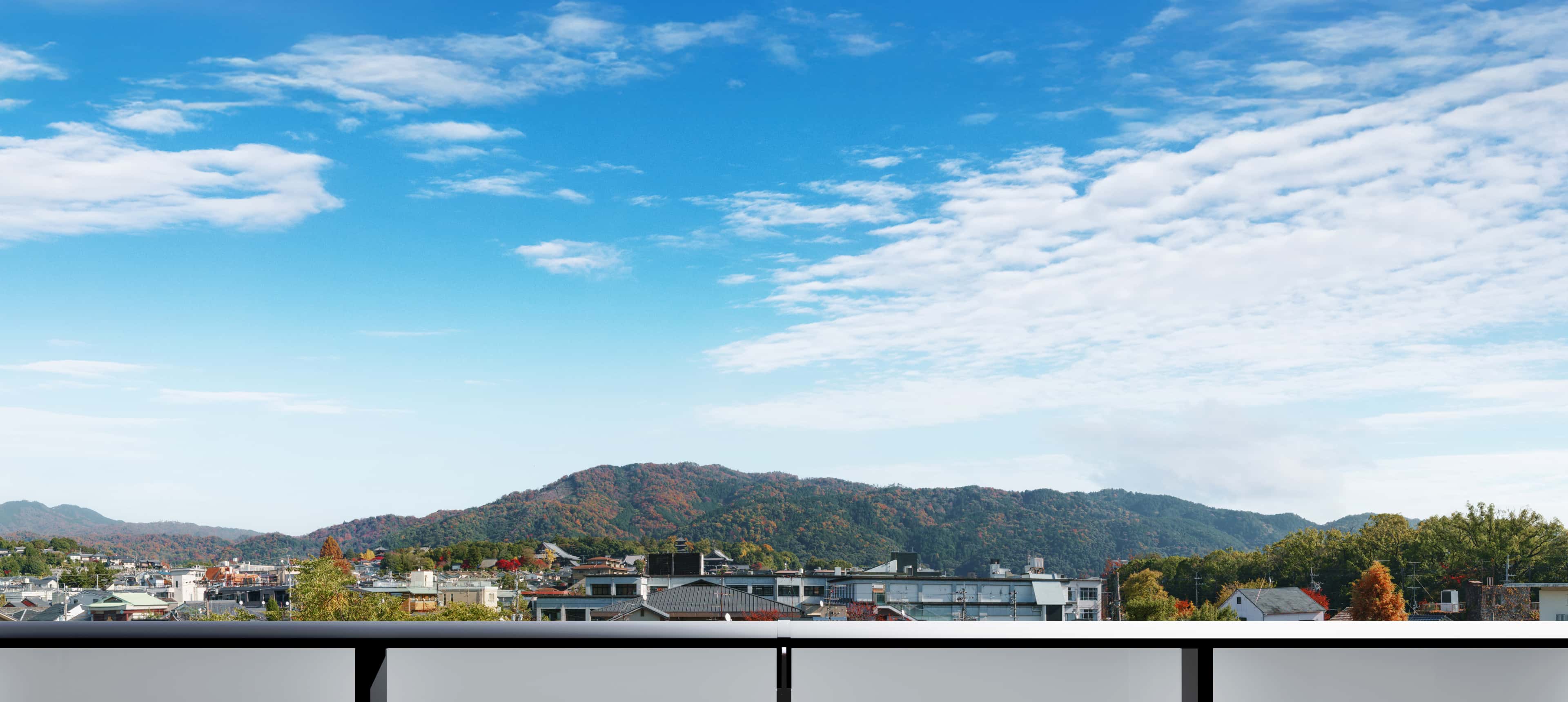 東向きバルコニー完成予想CG