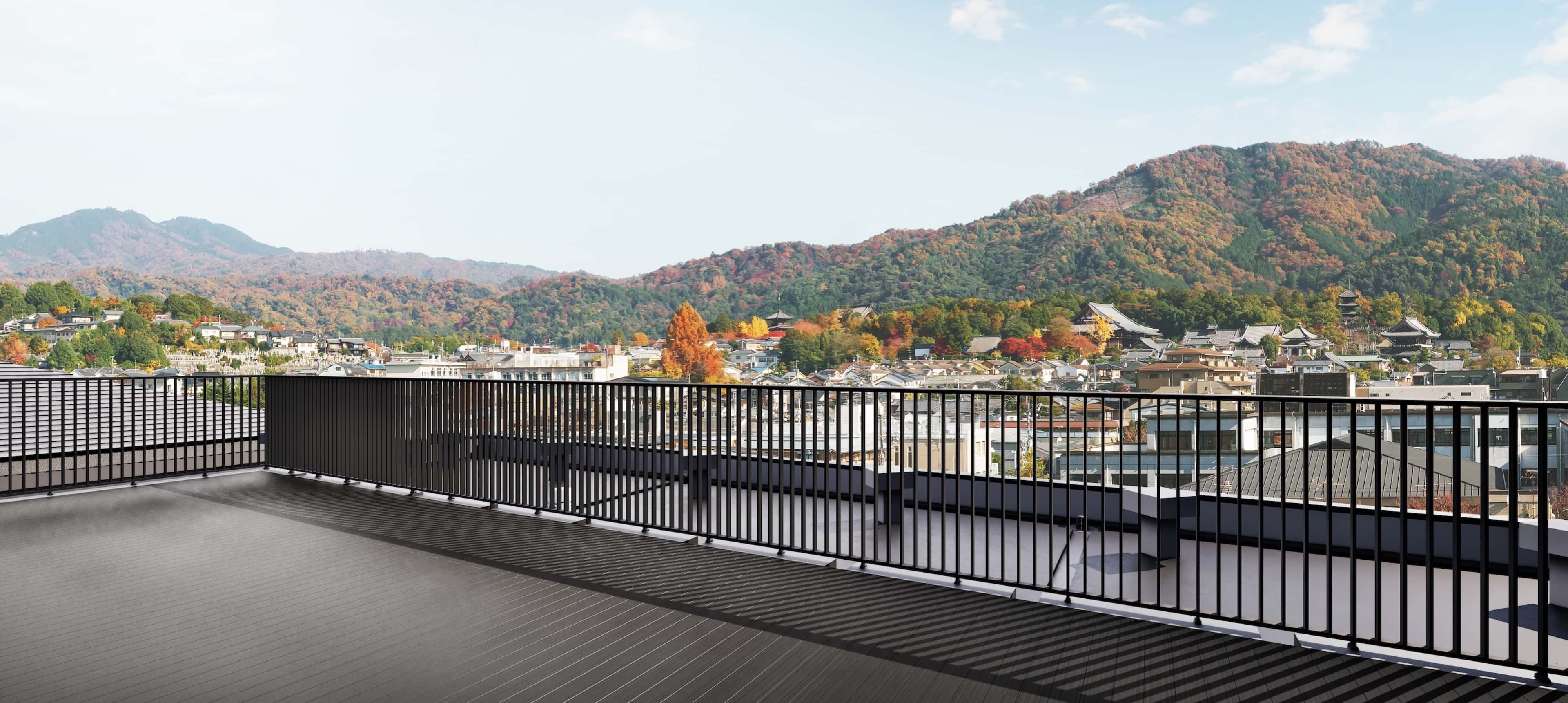 屋上テラス完成予想CG