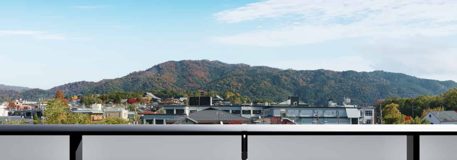 東向きバルコニー完成予想CG