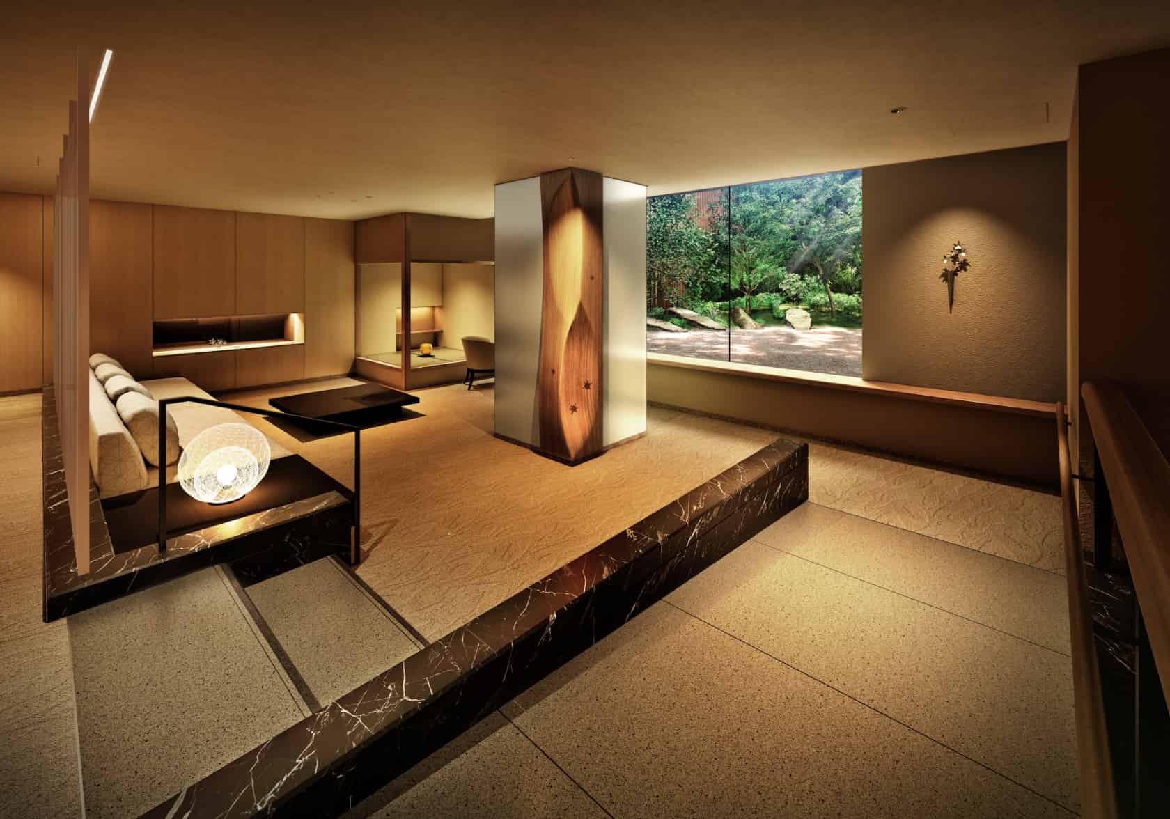 ラウンジ完成予想CG