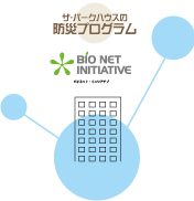 ザ・パークハウスの防災プログラムイラストパーツ