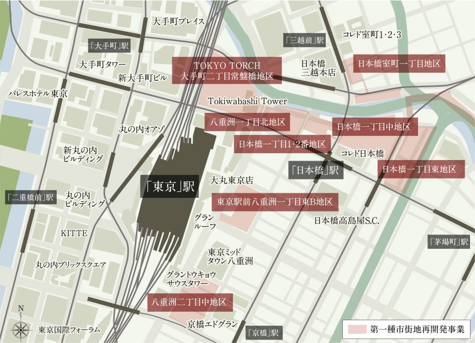 第一種市街地再開発事業概念図
