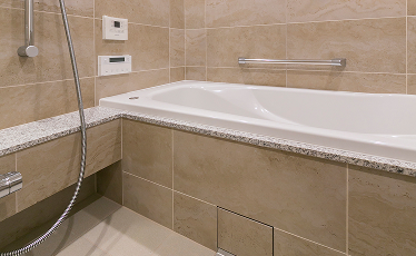 浴室の「タイル貼り」