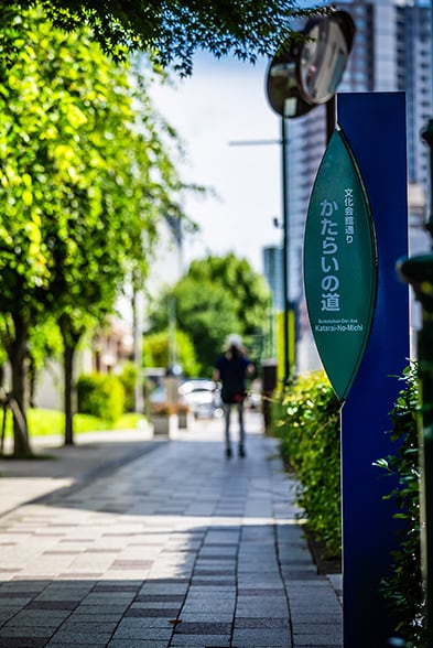 現地周辺の街並み（約130m/徒歩2分）