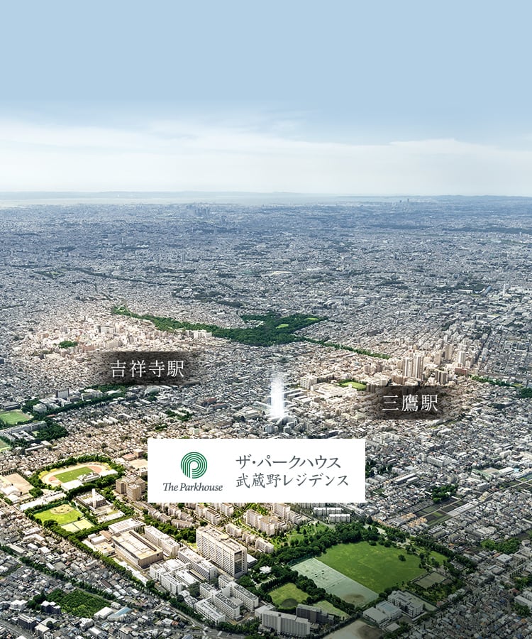 現地周辺航空写真