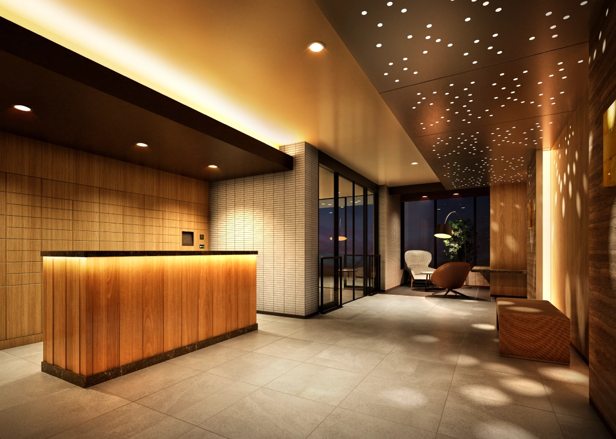 エントランスホール完成予想CG