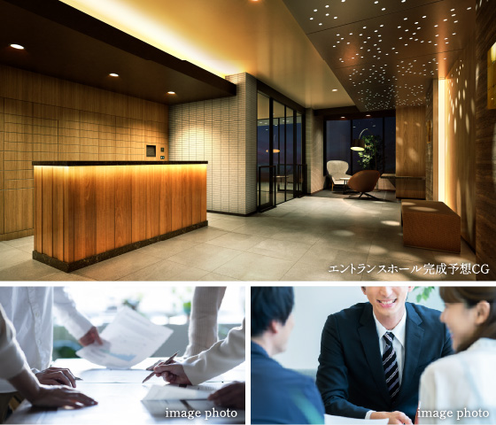 image photo/image photo/エントランスホール完成予想CG