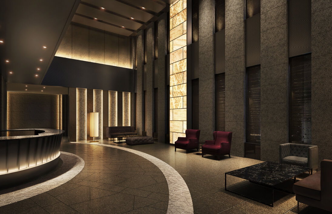 エントランスホール完成予想CG