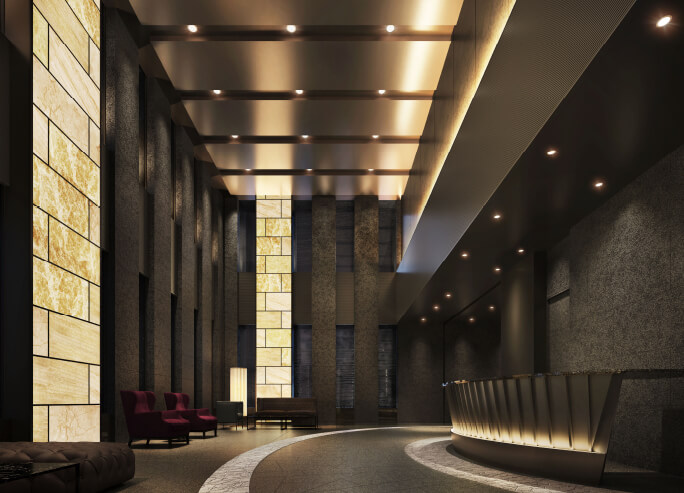 エントランスホール完成予想CG