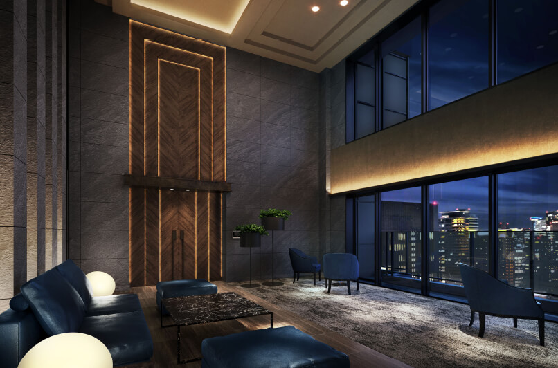 ビューラウンジ完成予想CG