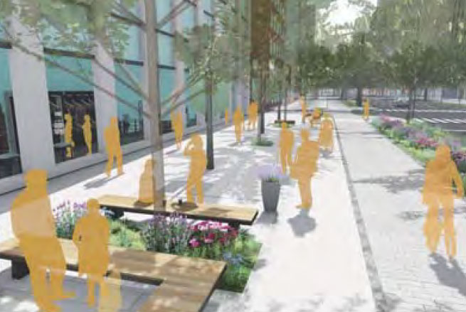 都市の成長を支える多様な機能を備えた御堂筋