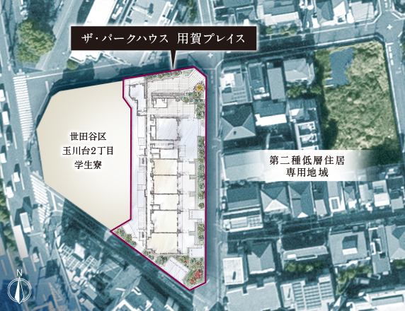 敷地配置イメージ図