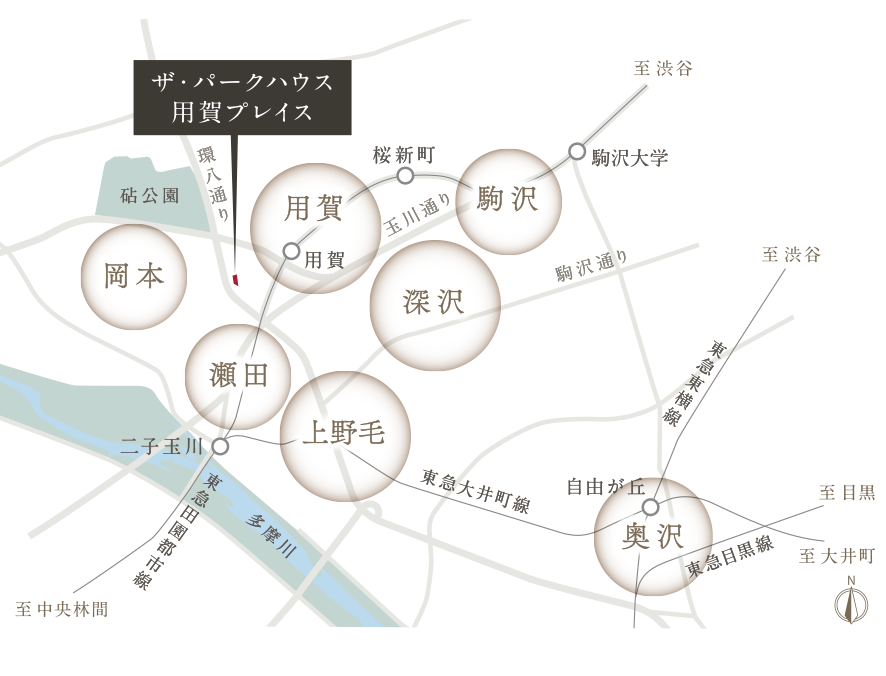 エリア概念図