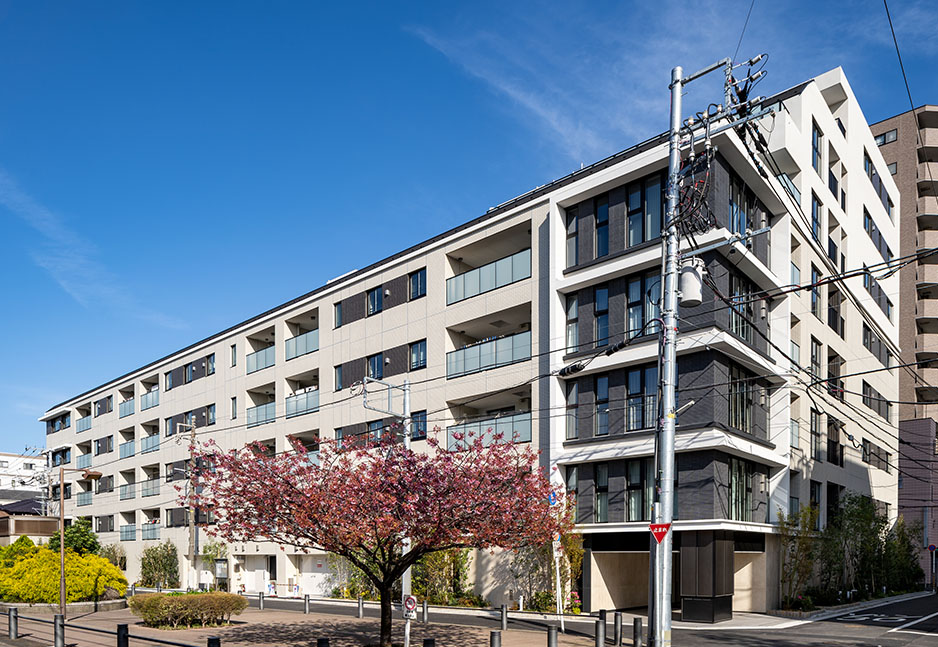 プレミスト横濱反町（2022年1月竣工）　© IT IMAGING