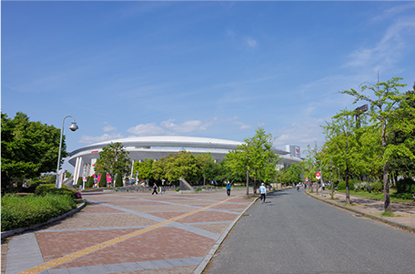 長居公園（約1,650m）