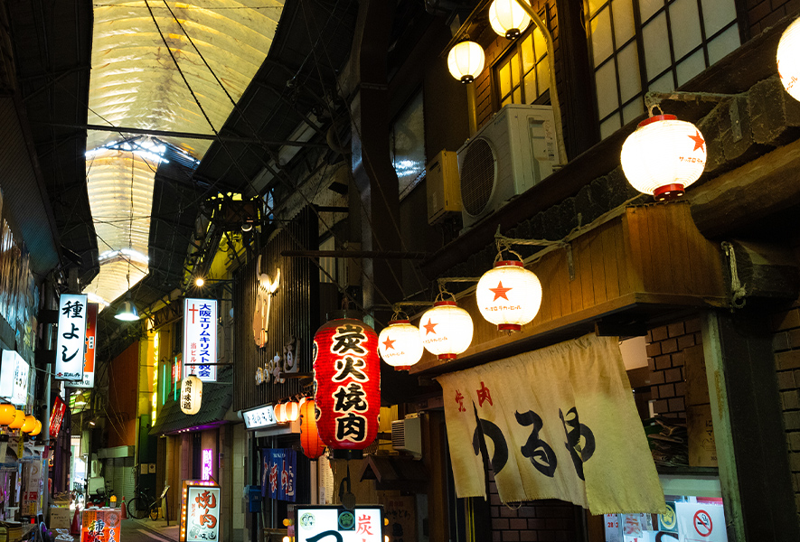 阪和商店街（約2,600m）