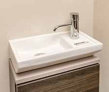 トイレ手洗いカウンター