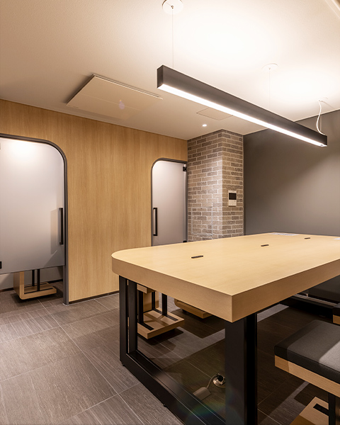 入居者専用コワーキングスペース