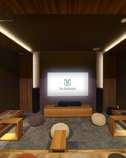 シアタールーム（2024年6月撮影）