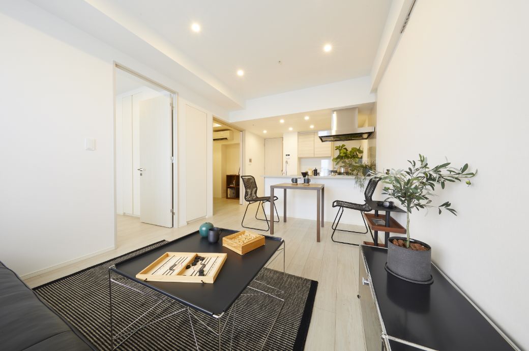 Living Dining Kitchen